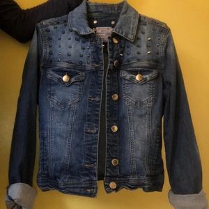 Spiked Jean Jacket